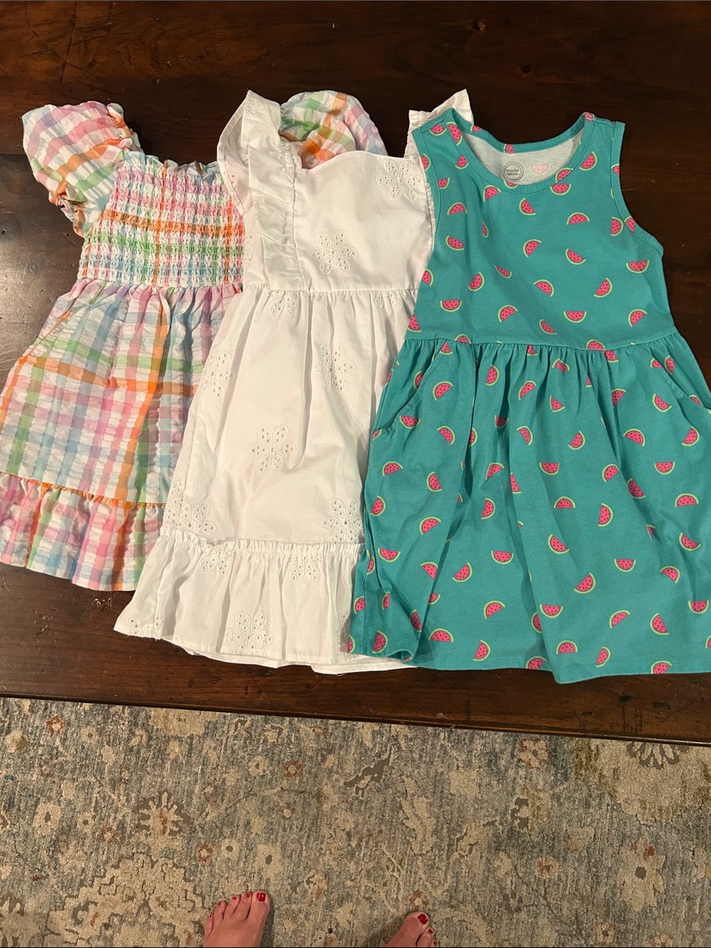 Girls' Sleeveless Dresses (3) Sizes 5T